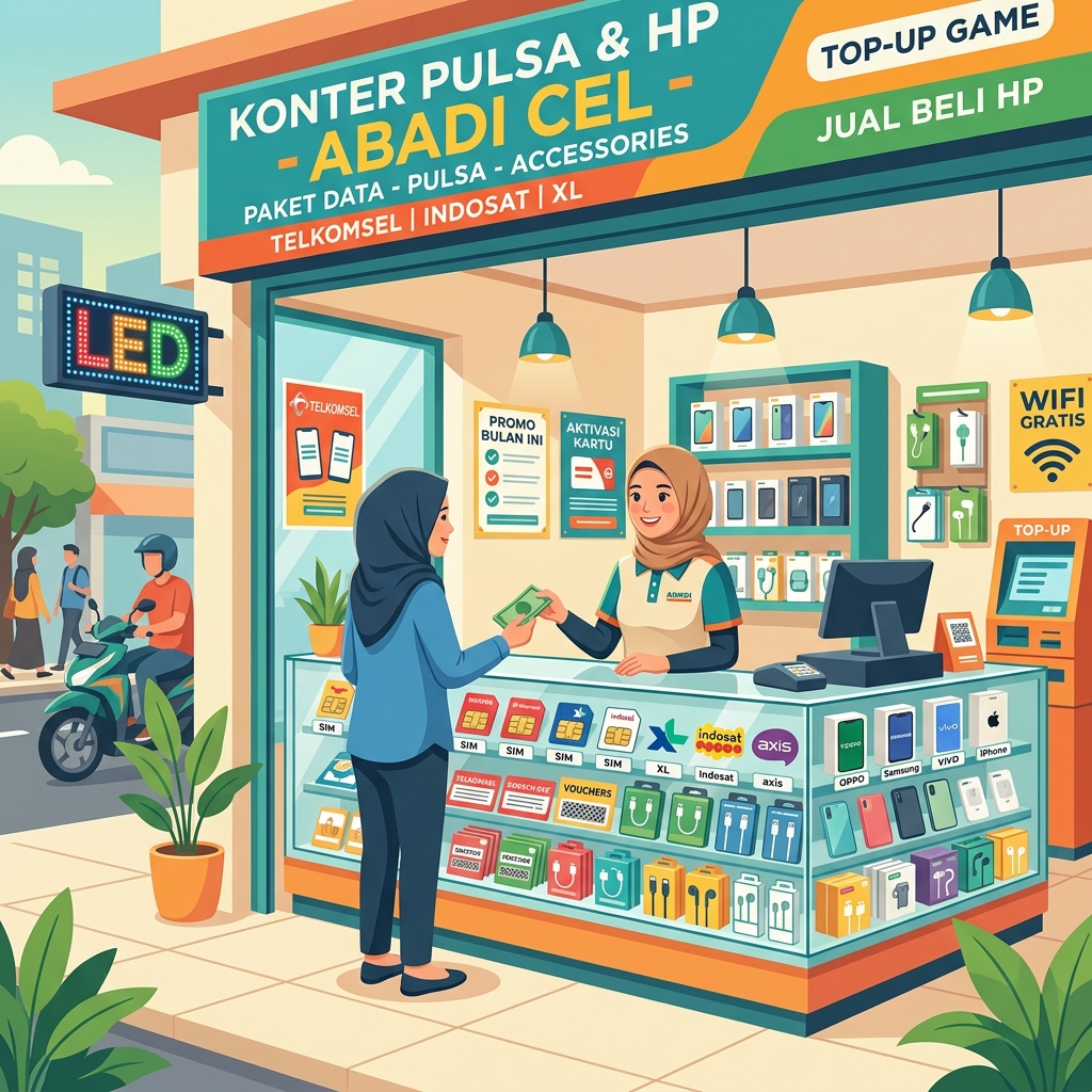 Konter Pulsa & HP